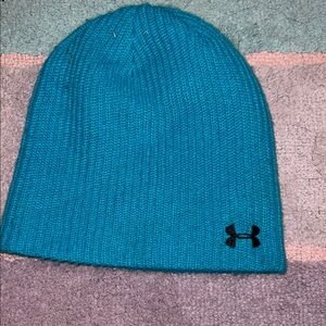 Under Armour Teal Knit Beanie
